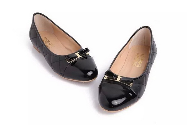 Ferragamo Shallow mouth flat shoes Women--025